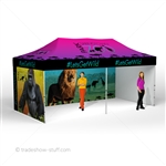 Vantage 10x20 Canopy Tent with Sides [Sidewalls included in package]