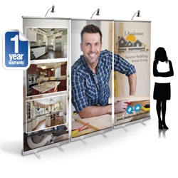 CampaignExtra 8ft Retractable Banner Wall
