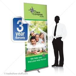 Promoter 32 Pull Up Banner Display