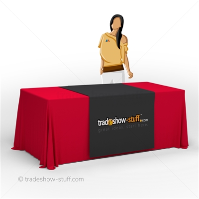 Trade Show Logo Table Runner