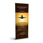 Retractable Banner Display w/ Professional Design - Av1