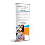 Retractable Banner Display w/ Professional Design - Gen1