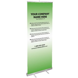 Banner Design - Green Apple
