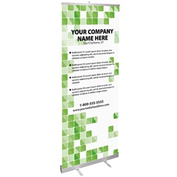 Banner Design - Green Tile