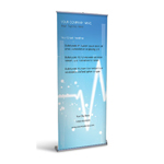 Retractable Banner Display w/ Professional Design - MedCardio2