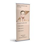 Retractable Banner Display w/ Professional Design - MedDermo1