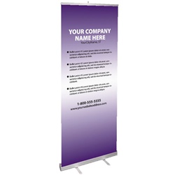 Banner Design - Plum