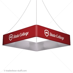 Blimp Trade Show Ceiling Banner 10 Quad