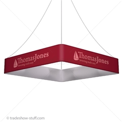 Blimp Trade Show Ceiling Banner 12 Quad