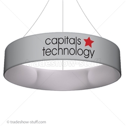 Blimp Trade Show Ceiling Banner 10 Tube