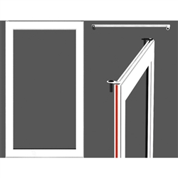 58" White Touch Panel System in carton for V2