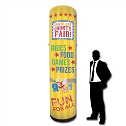 10ft Inflatable Trade Show Tower Display