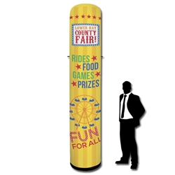 12ft Inflatable Trade Show Tower Display