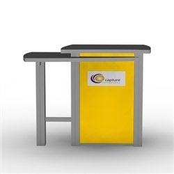 Custom Hybrid Trade Show Counter Pedesta (MOD-1168)