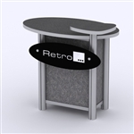 Custom Hybrid Trade Show Counter Pedesta (MOD-1298)