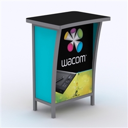 Custom Hybrid Trade Show Counter Pedesta (MOD-1300)