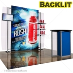 ECO-1060 Backlit 10 Hybrid Trade Show Exhibit 10' x 10'