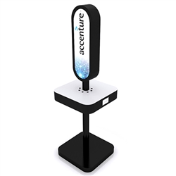 Trade Show Mobile Device Charging Station Kiosk