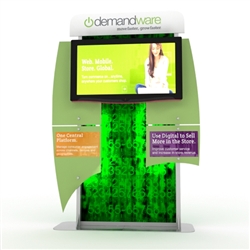 Hybrid Trade Show Monitor Kiosk Display