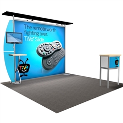 Sacagawea Hybrid Trade Show Exhibit 10' x 10'