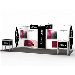 Magellan MOR Hybrid Trade Show Exhibit 10' x 20'