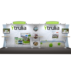 Sacagawea Hybrid Trade Show Exhibit 10' x 20'