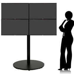 Portable Video Wall Multi Monitor Stand