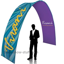 10 ft Arch EuroFit Tension Fabric Display