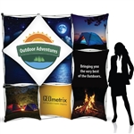 7.5ft Geometrix 3-D Tension Fabric PopUp Display