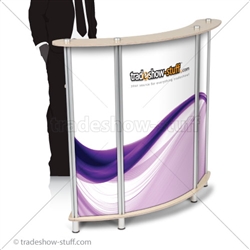 Trade Show Portable Mini Reception Desk