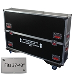 37" - 43" LCD/Plasma Road Case -  Flat Panel Monitor Gator Case