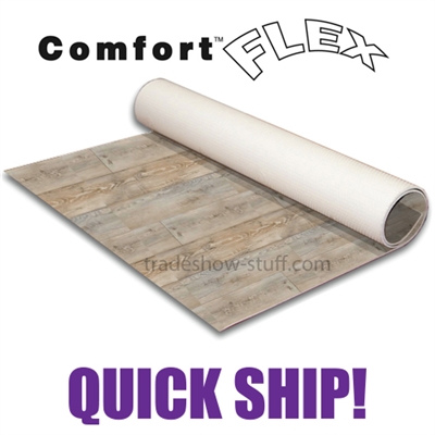 Comfort Flex Wood Rollable Flooring - Quick Ship