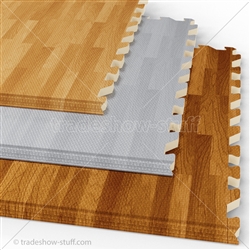 Comfort Tile Woods Trade Show Flooring