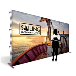 Captivate 15ft Trade Show PopUp Display