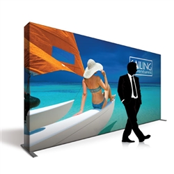 Captivate 15ft Fabric Pop Up Display