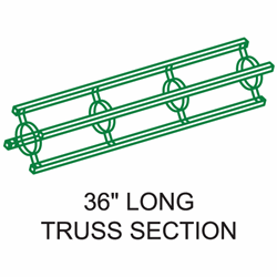 36" Straight Truss Length