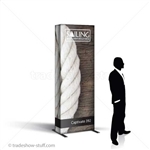Captivate Tower Fabric PopUp Display