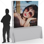 Captivate 5ft Table Top PopUp Display