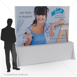 Captivate 7ft Table Top PopUp