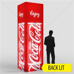 Backlit Tower Display Triumph 10ft 4-sided