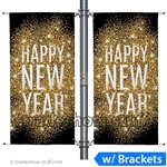 30in Double-Span Street Pole Banner