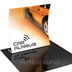 Formulate 8ft Vertical Curve Wall Floor Display Kit (8V)