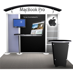 Macbook Hybrid Trade Show Rental Display
