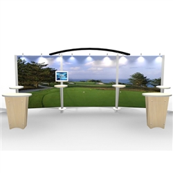 Visionary Hybrid Trade Show Rental Display