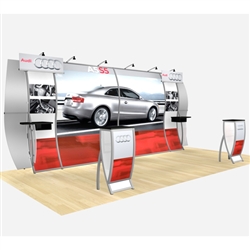 Perfect 20 Audi Hybrid Trade Show Rental Display