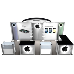 iPhone Hybrid Trade Show Rental Display