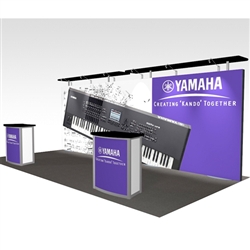 Yamaha Hybrid Trade Show Rental Display