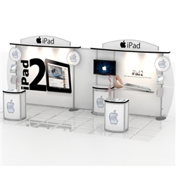 iPad Hybrid Trade Show Rental Display
