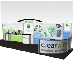 Clearwire Hybrid Trade Show Rental Display