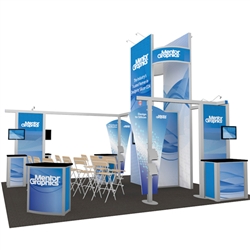 Mentor Hybrid Trade Show Rental Display